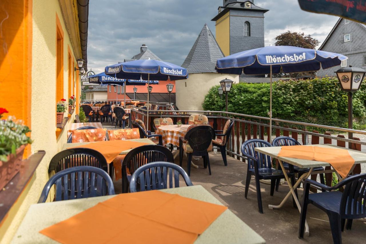 Hotel Gasthof zum goldenen Hirschen Geroldsgrun Exterior foto